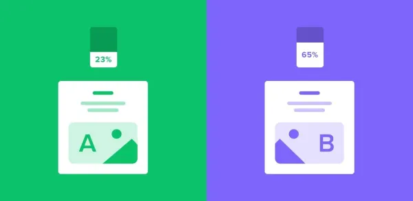 انجام تست A/B و بررسی تفاوت نرخ کلیک و CTR